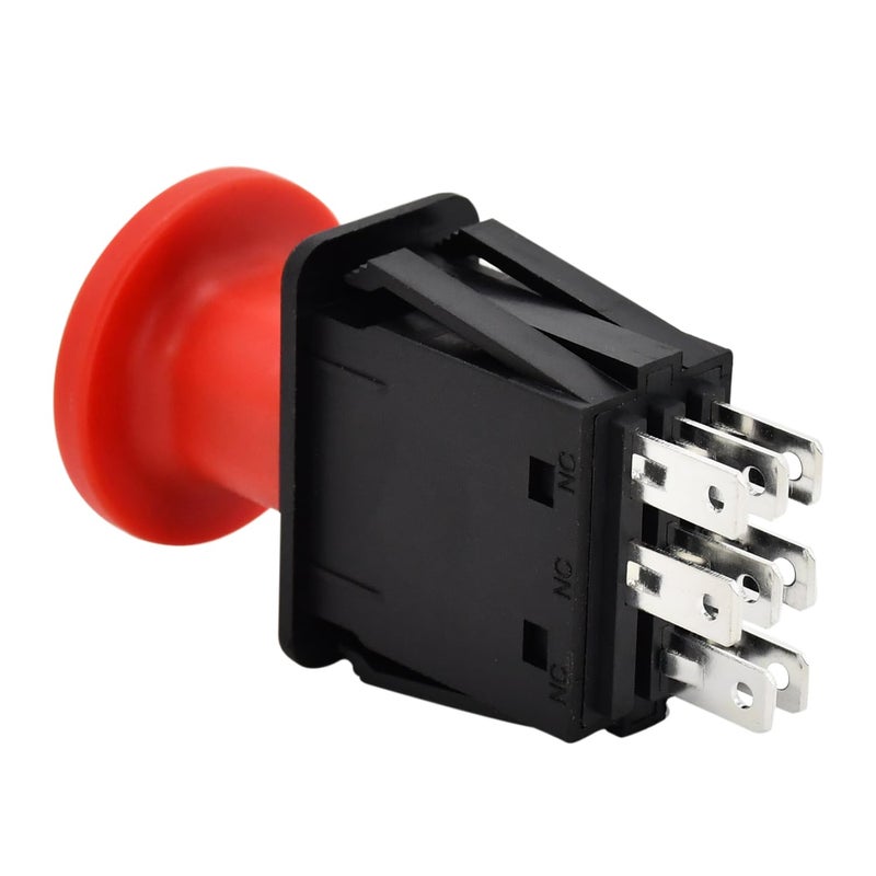 Chuuparts 10 AMP Upgrade Blade Clutch PTO Switch Compatible with Scag 483957 481687 Compatible with Ferris Snapper Simplicity 5022180 Murray 6201316MA 94927 430-798 532174651 Electric PTO Clutch - Image 1
